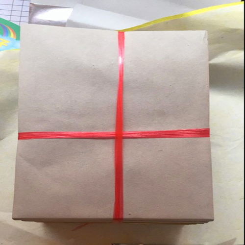 精工細作 14×19厘米覆膜元寶紙千張批發，金箔銀紙助陣元寶機高效作業
